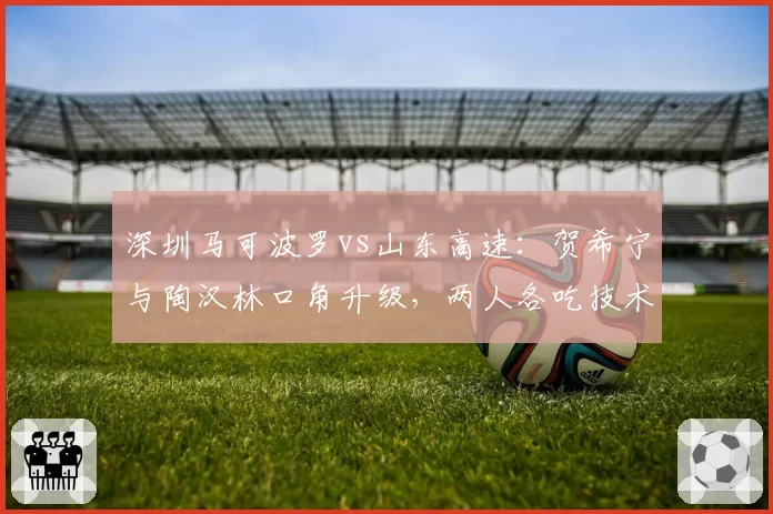 深圳马可波罗vs山东高速：贺希宁与陶汉林口角升级，两人各吃技术犯规